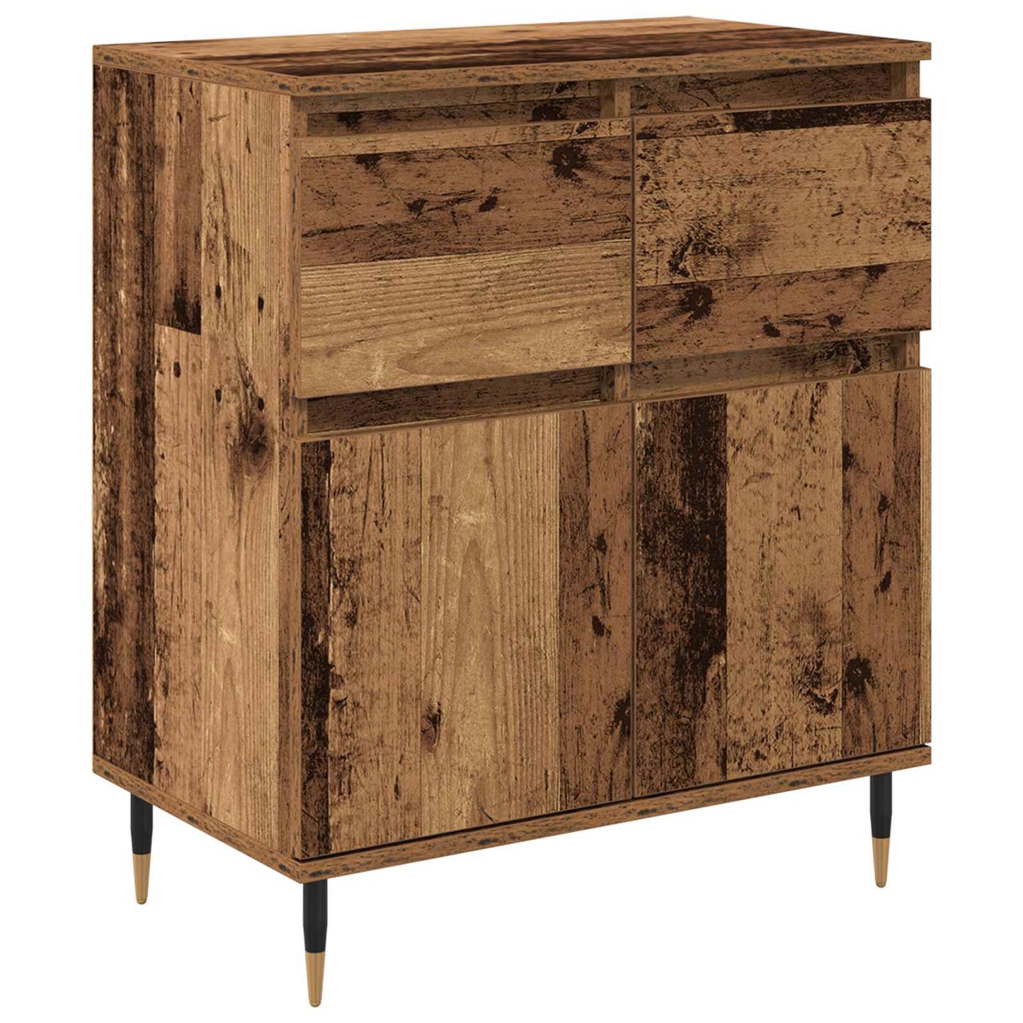 Sideboard Gammelt træ 60 x 35 x 70 cm Ingeniørt træ og jern