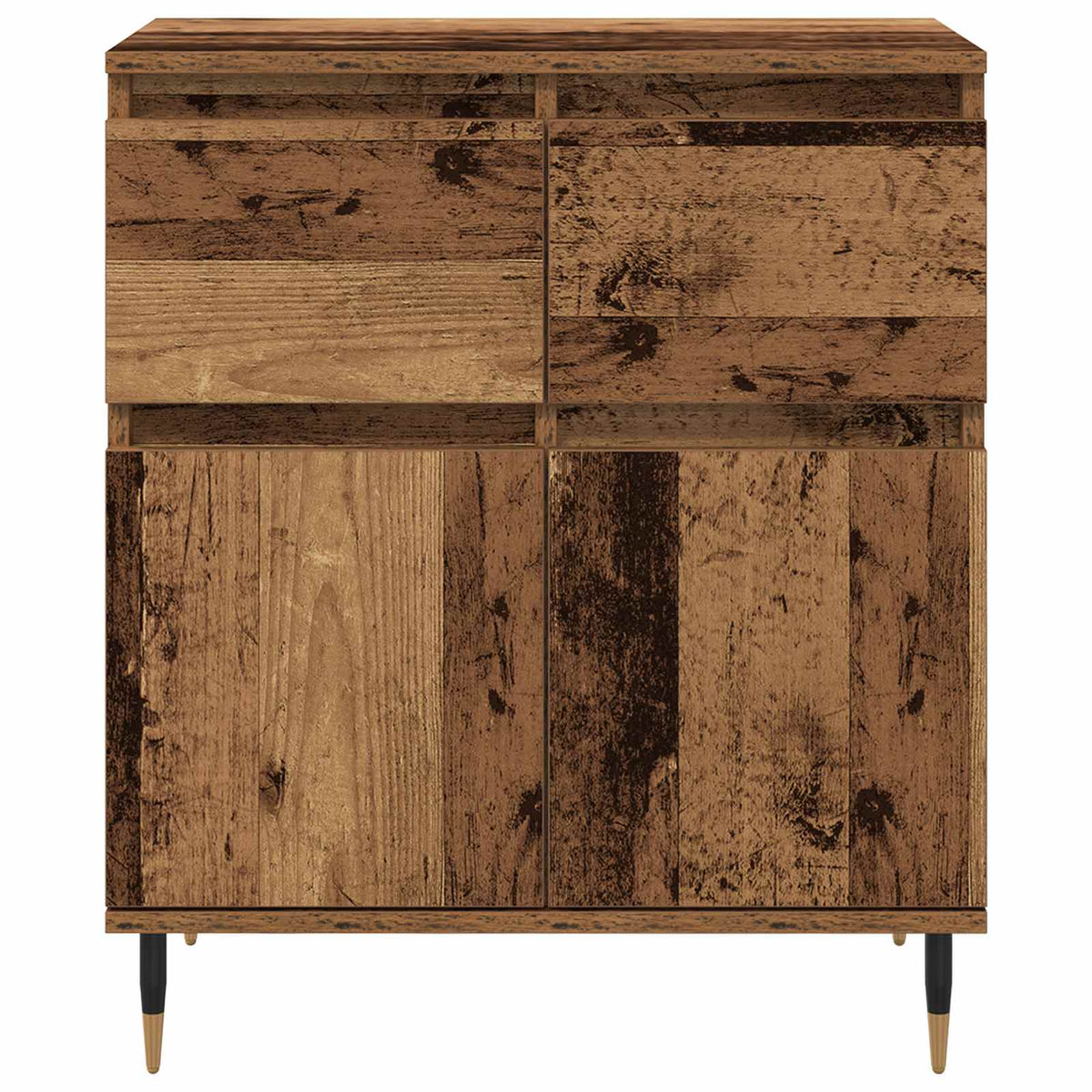 Sideboard Gammelt træ 60 x 35 x 70 cm Ingeniørt træ og jern