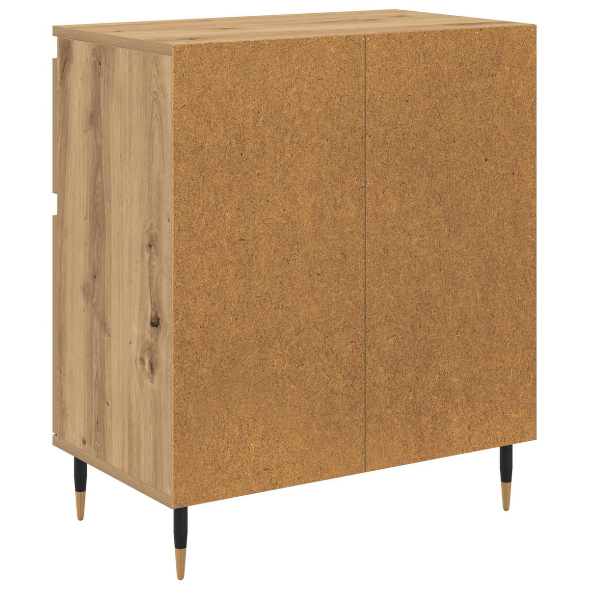 Sideboard Artisan Egetræ 60 x 35 x 70 cm Ingeniørt træ og jern