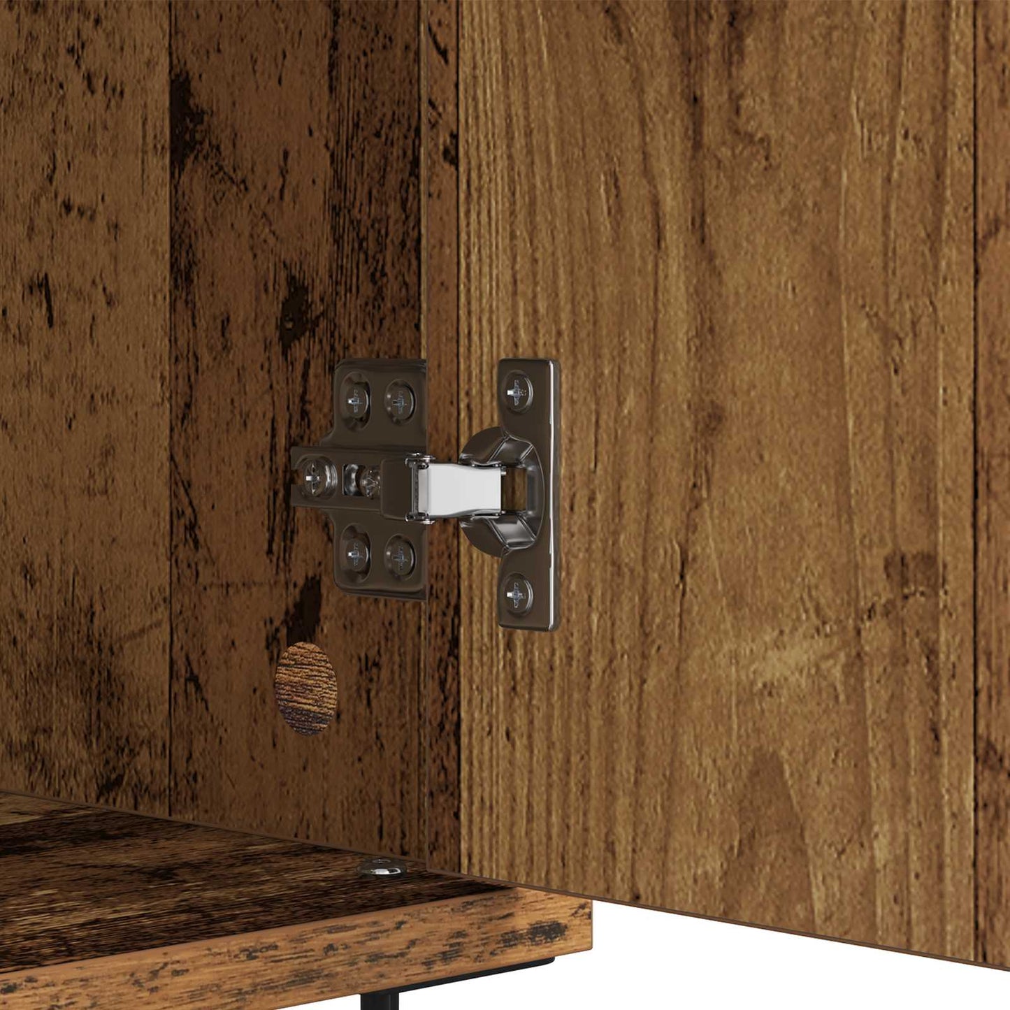Sideboard Gammelt træ 60 x 35 x 70 cm Ingeniørt træ og jern