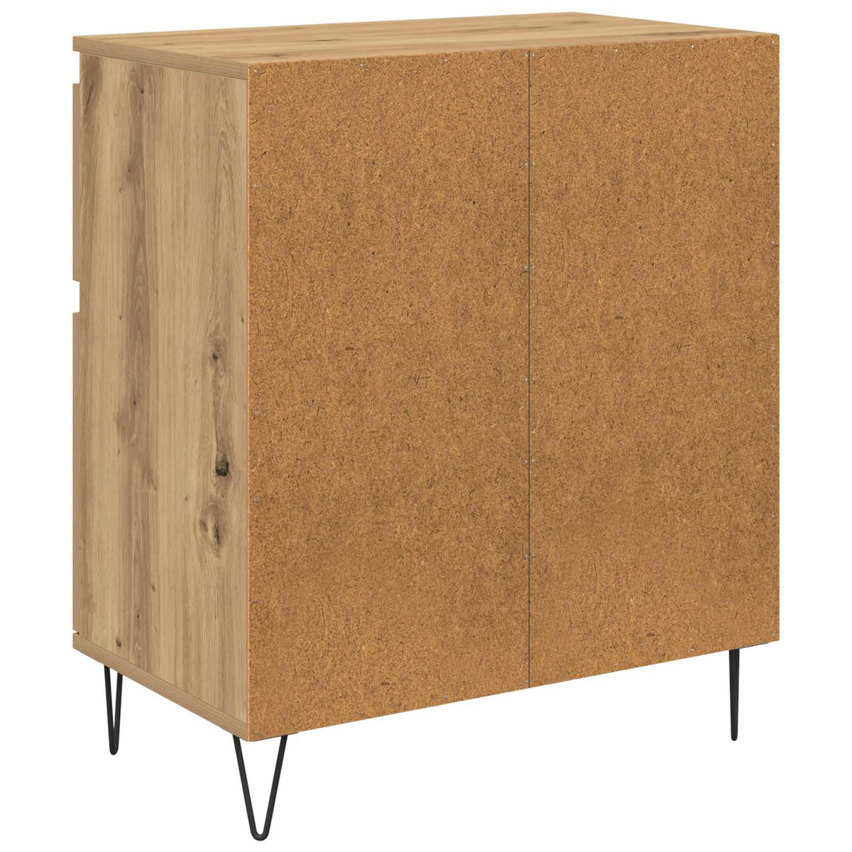 Sideboard Artisan Egetræ 60 x 35 x 70 cm Ingeniørt træ og jern