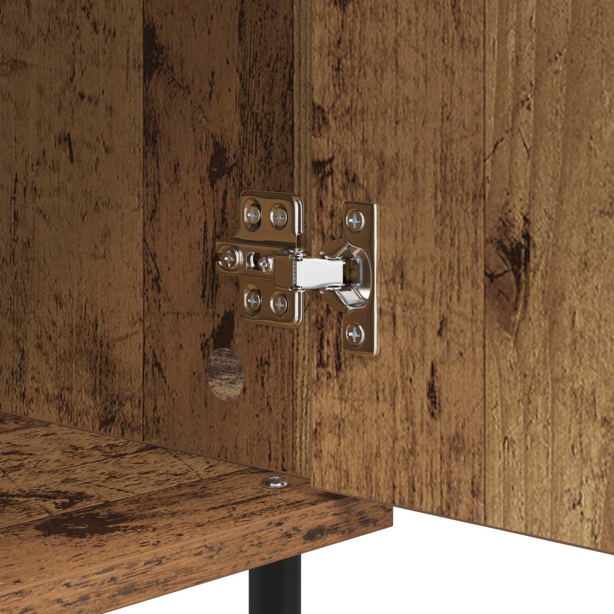 Sideboard Gammelt træ 40 x 35 x 70 cm Ingeniørt træ og jern