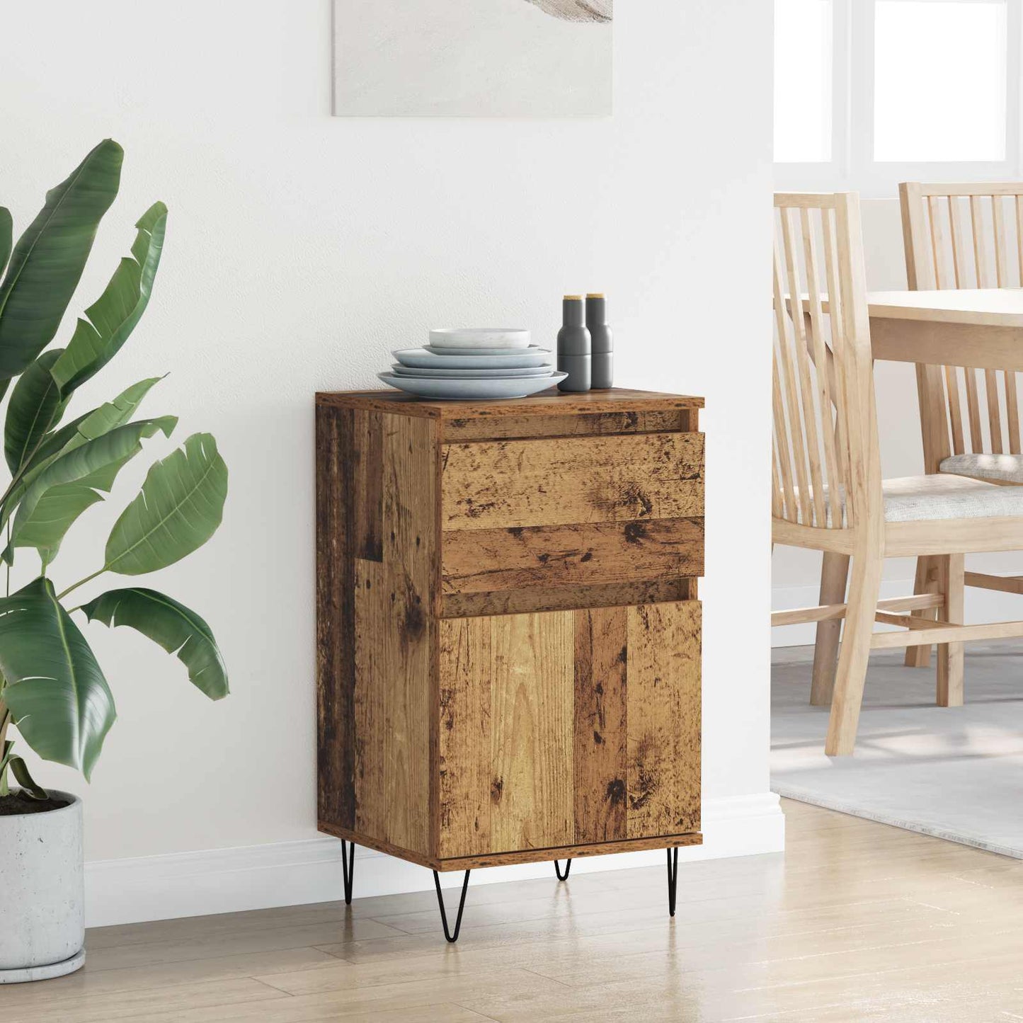 Sideboard Gammelt træ 35 x 40 x 70 cm Konstrueret træ