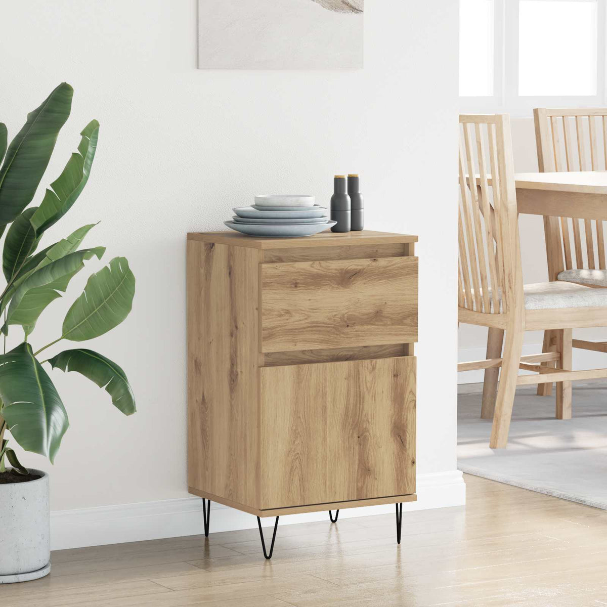 Sideboard artisan eg 35 x 40 x 70 cm Konstrueret træ