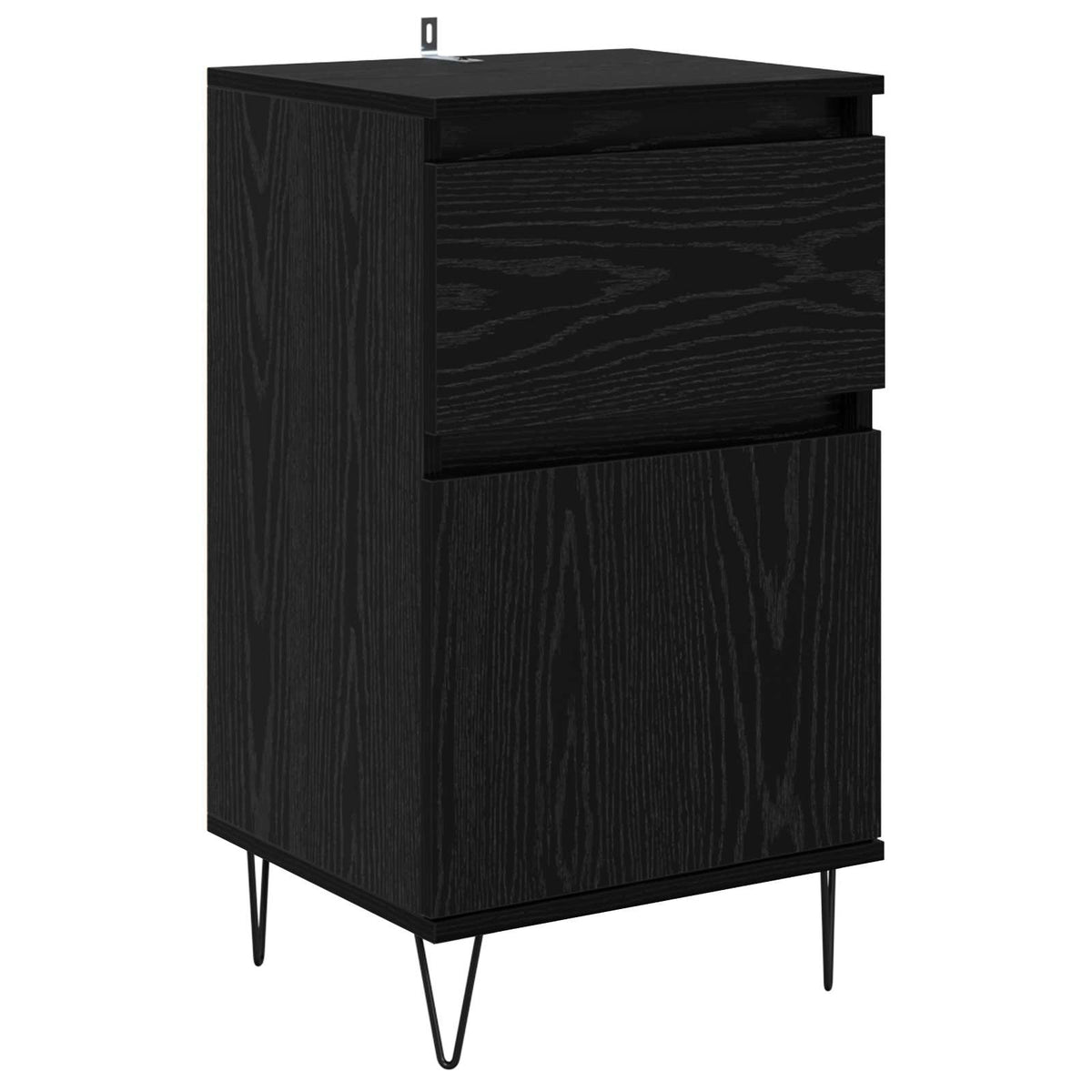 Sideboard Sort eg 35 x 40 x 70 cm Konstrueret træ