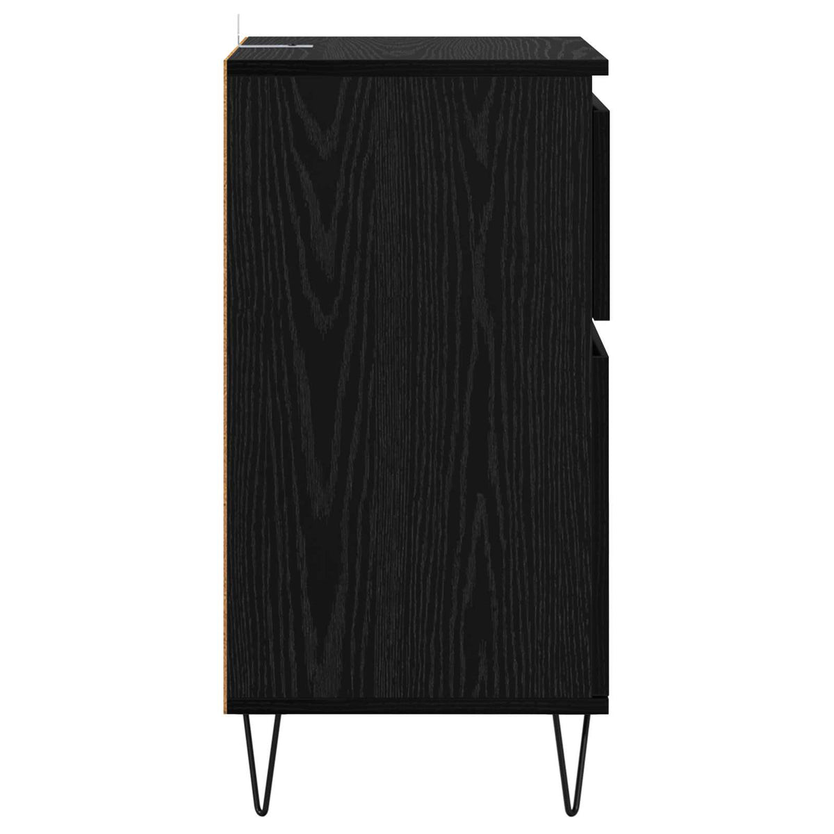 Sideboard Sort eg 35 x 40 x 70 cm Konstrueret træ
