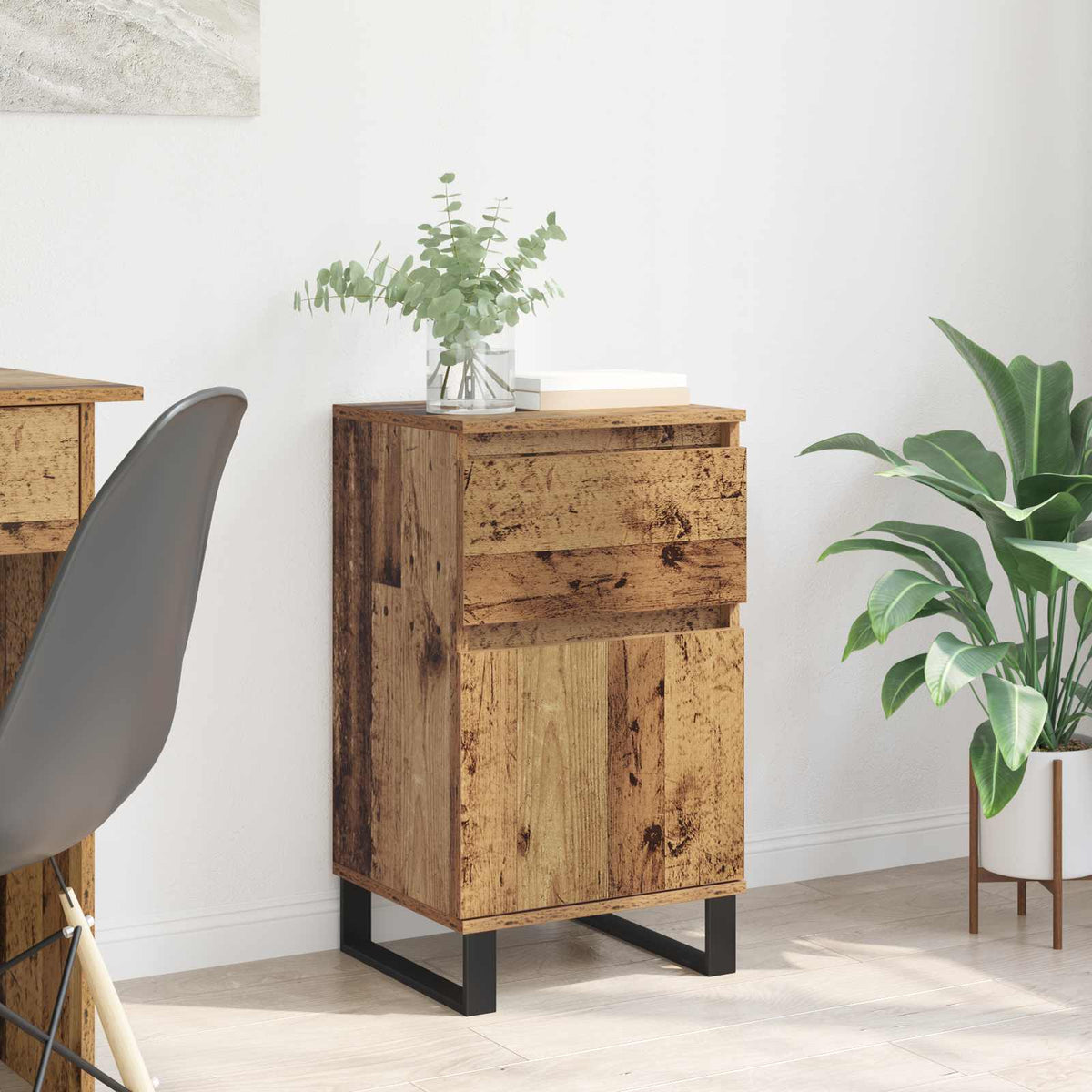 Sideboard Gammelt træ 35 x 40 x 70 cm Konstrueret træ