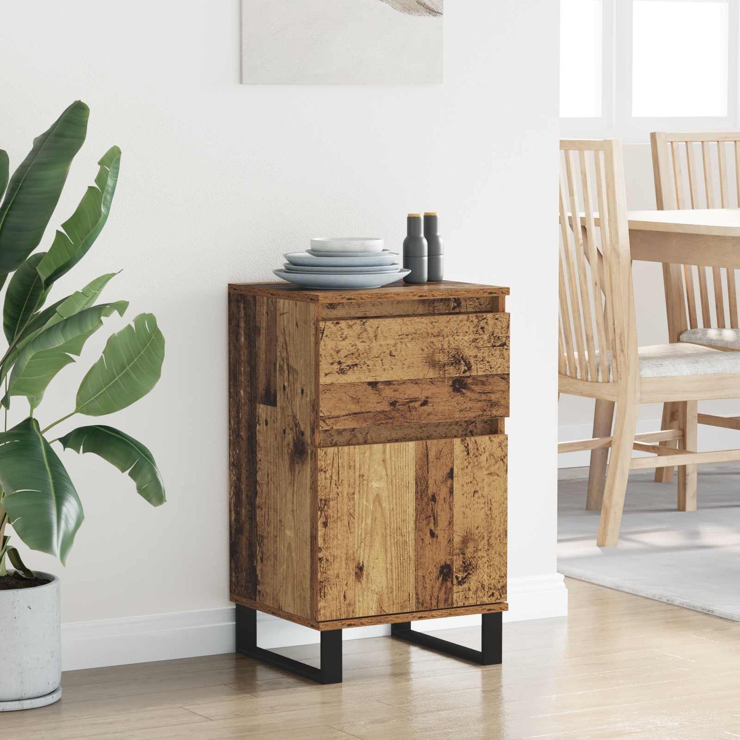 Sideboard Gammelt træ 35 x 40 x 70 cm Konstrueret træ