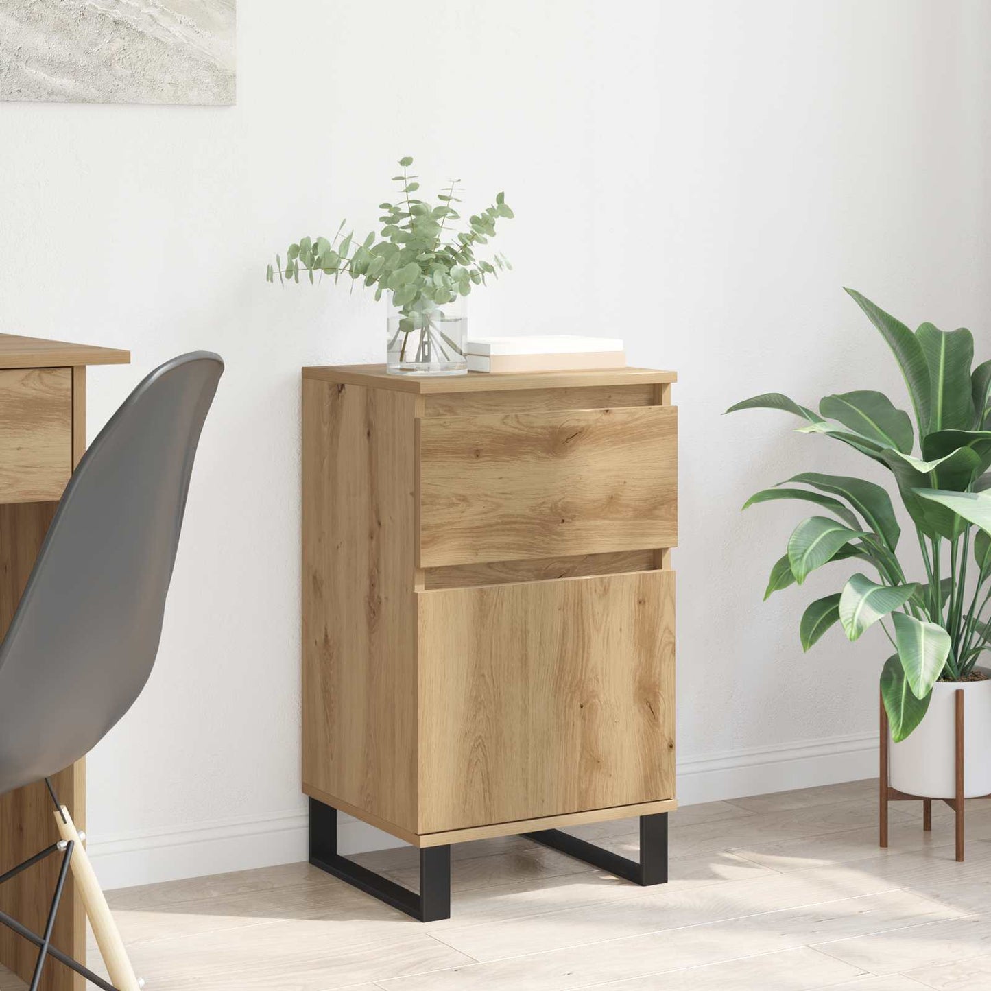 Sideboard artisan eg 35 x 40 x 70 cm Konstrueret træ