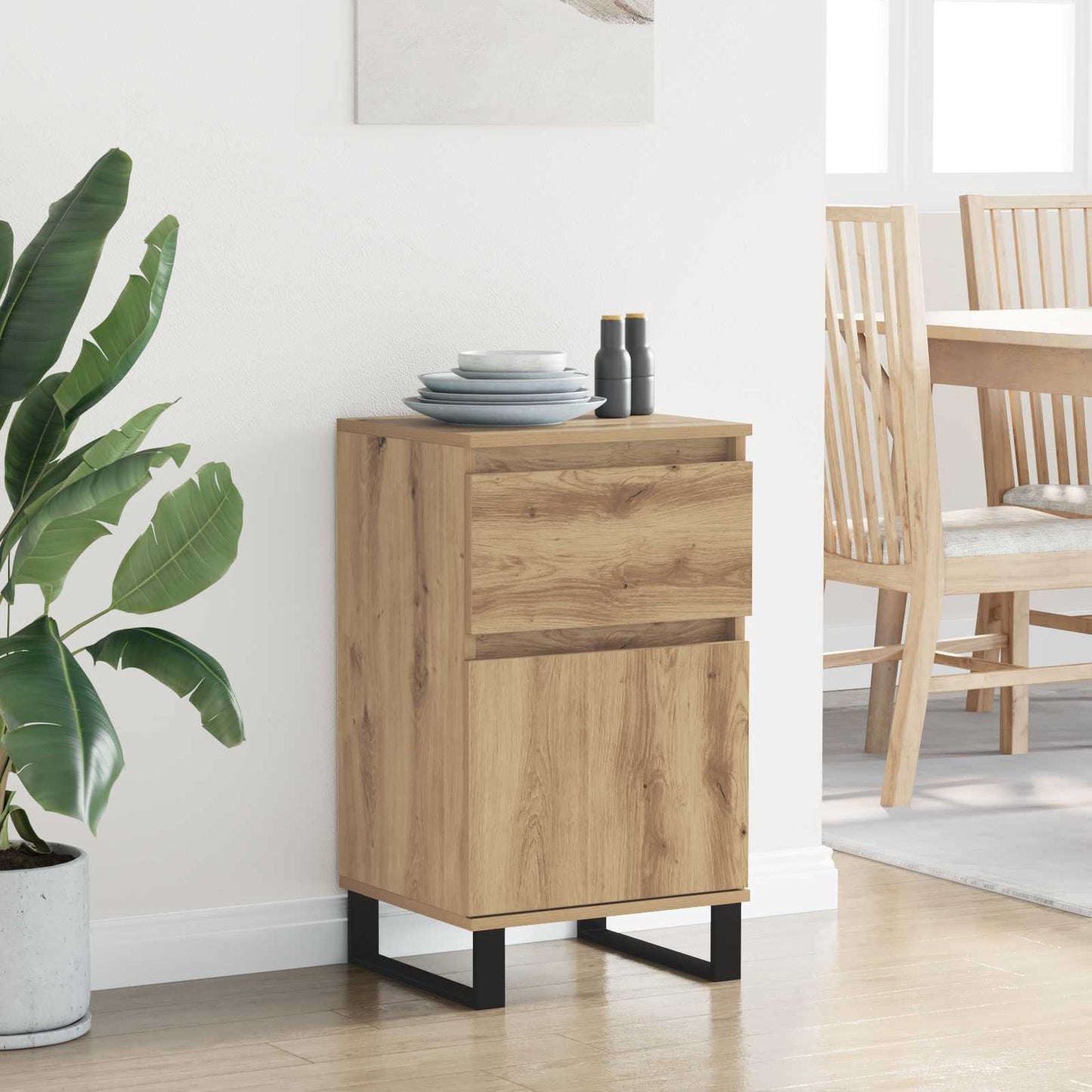 Sideboard artisan eg 35 x 40 x 70 cm Konstrueret træ