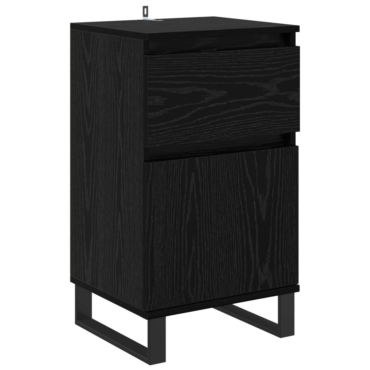 Sideboard Sort eg 35 x 40 x 70 cm Konstrueret træ