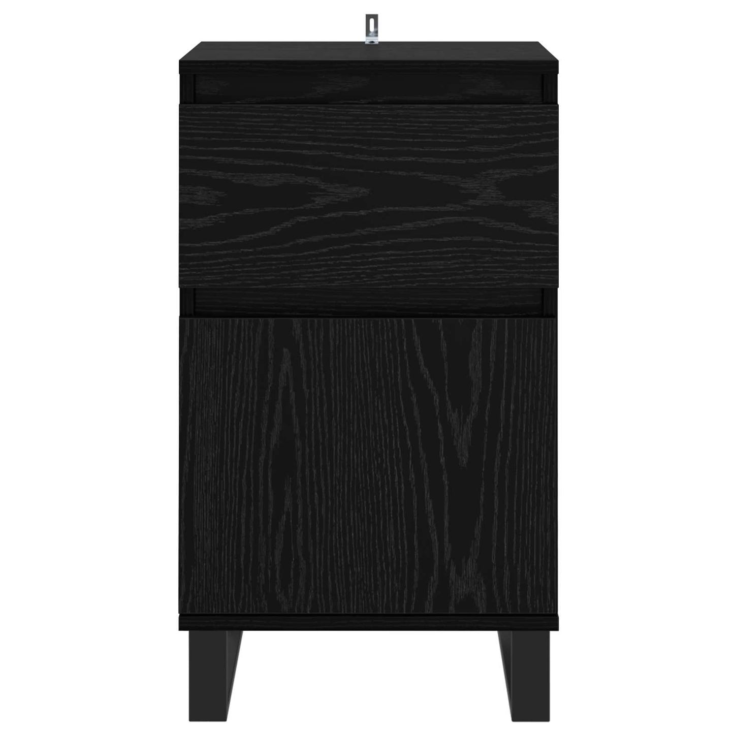 Sideboard Sort eg 35 x 40 x 70 cm Konstrueret træ