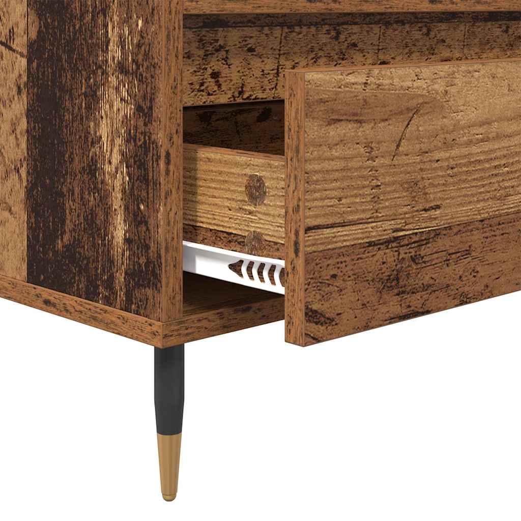 TV-skab Gammelt træ 100 x 34,5 x 44,5 cm Ingeniørt træ og jern
