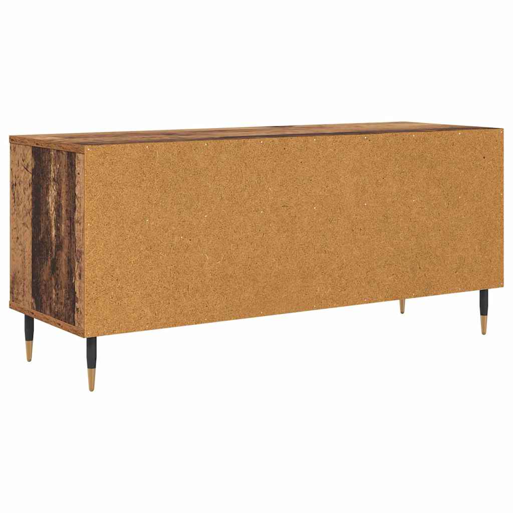 TV-skab Gammelt træ 100 x 34,5 x 44,5 cm Ingeniørt træ og jern
