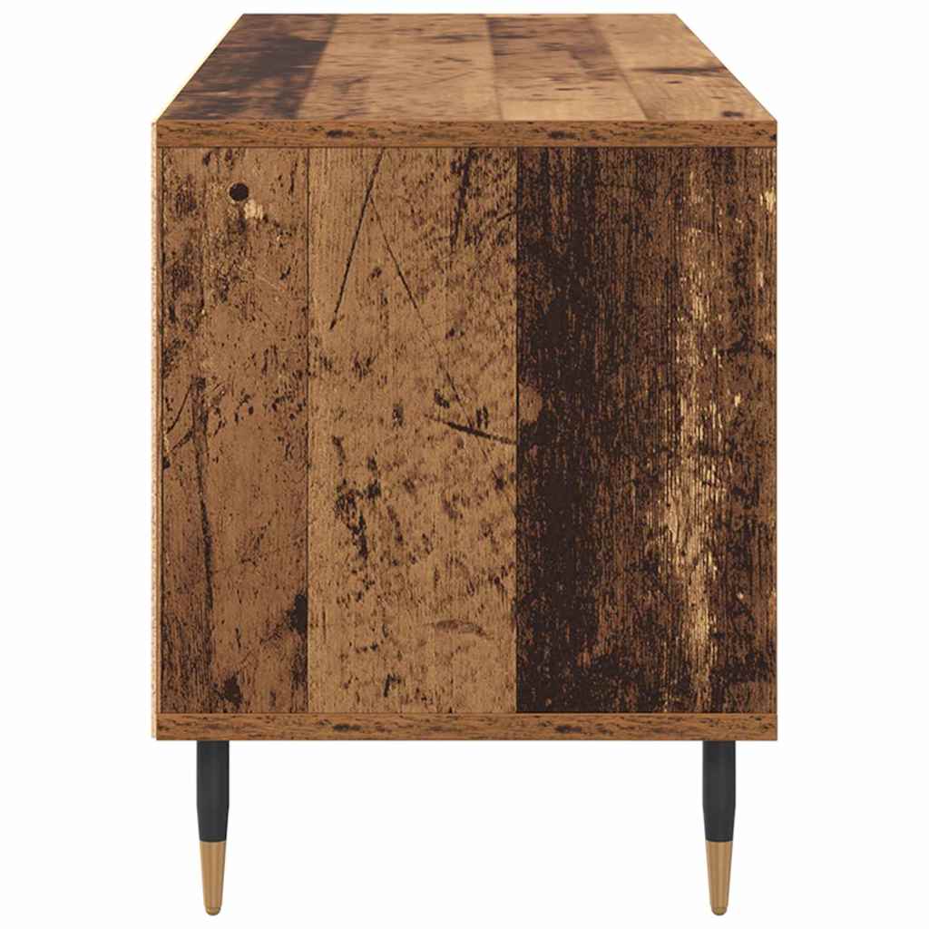 TV-skab Gammelt træ 100 x 34,5 x 44,5 cm Ingeniørt træ og jern