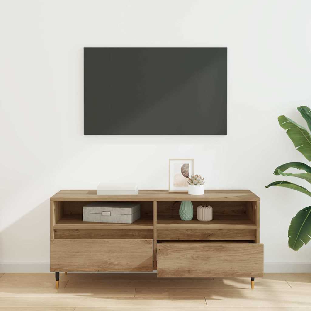 TV-skab 100 x 34,5 x 44,5 cm Artisan Egetræ