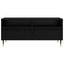 TV-skab Sort eg 100 x 34,5 x 44,5 cm Ingeniørt træ og jern