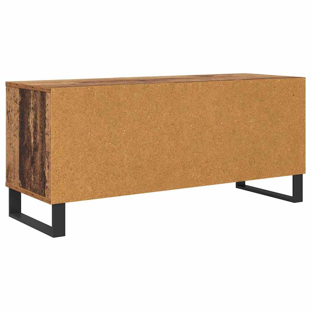 TV-skab Gammelt træ 100 x 34,5 x 44,5 cm Ingeniørt træ og jern