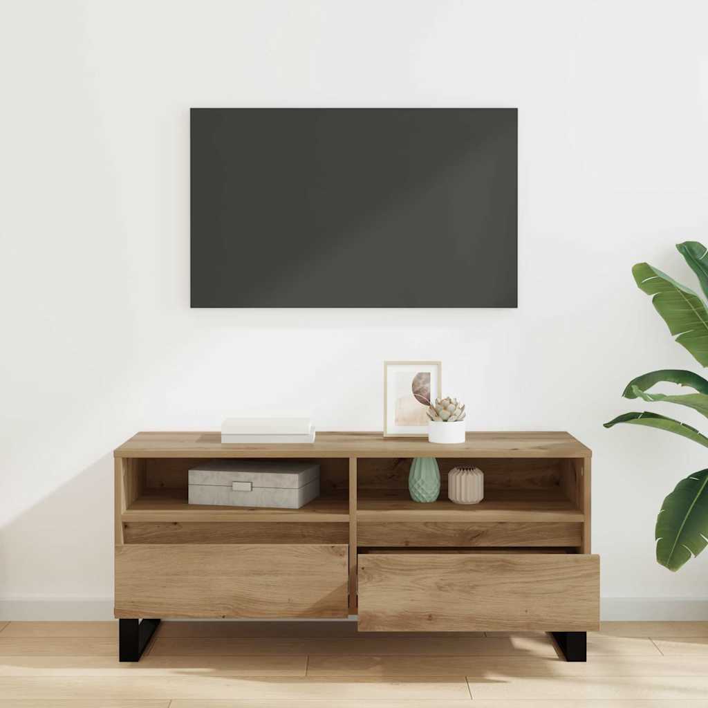 TV-skab 100 x 34,5 x 44,5 cm Artisan Egetræ