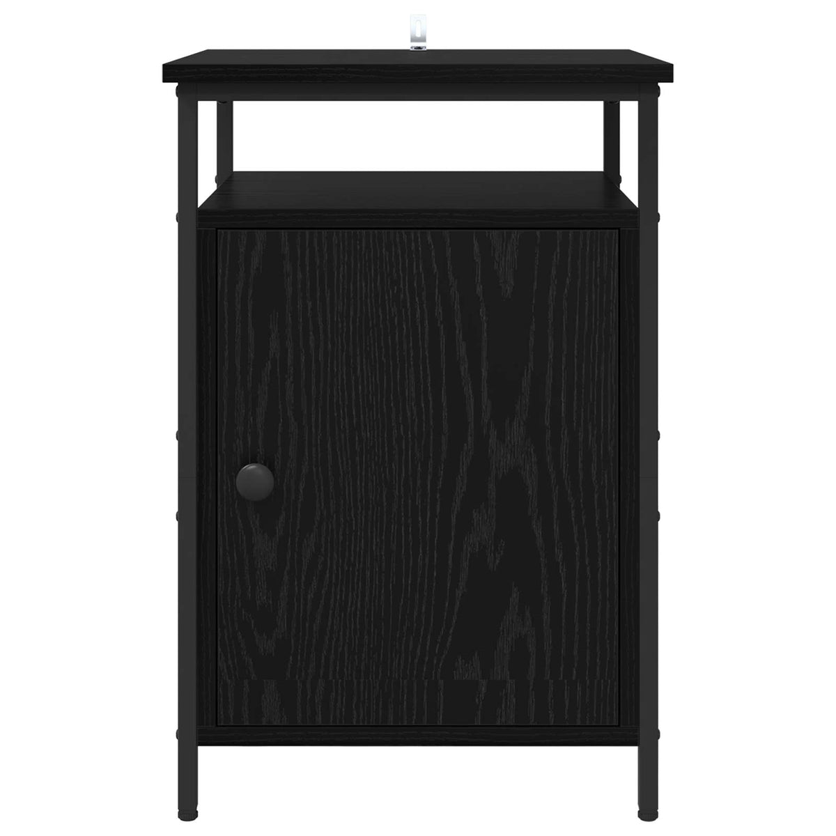 Natskab Sort eg 40 x 42 x 60cm Konstrueret træ