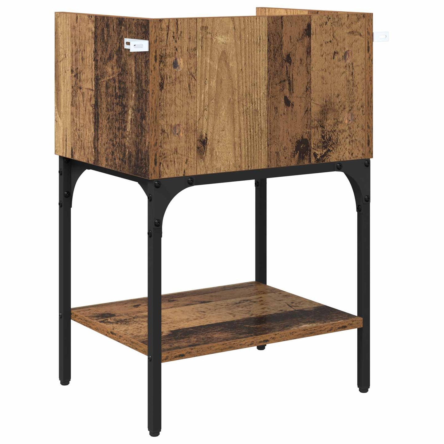 Sengebord Gammelt træ 40 x 29 x 60 cm Konstrueret træ