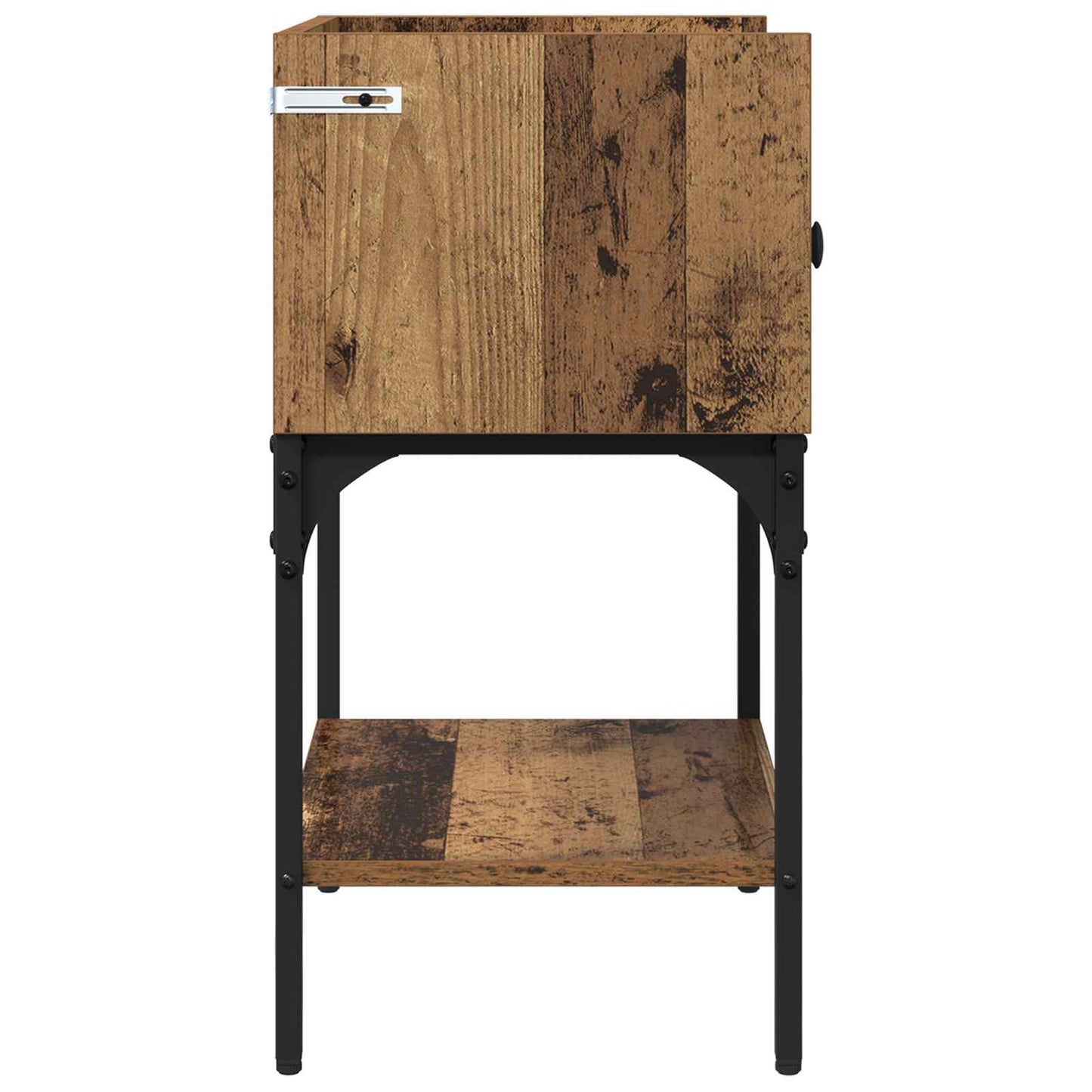 Sengebord Gammelt træ 40 x 29 x 60 cm Konstrueret træ