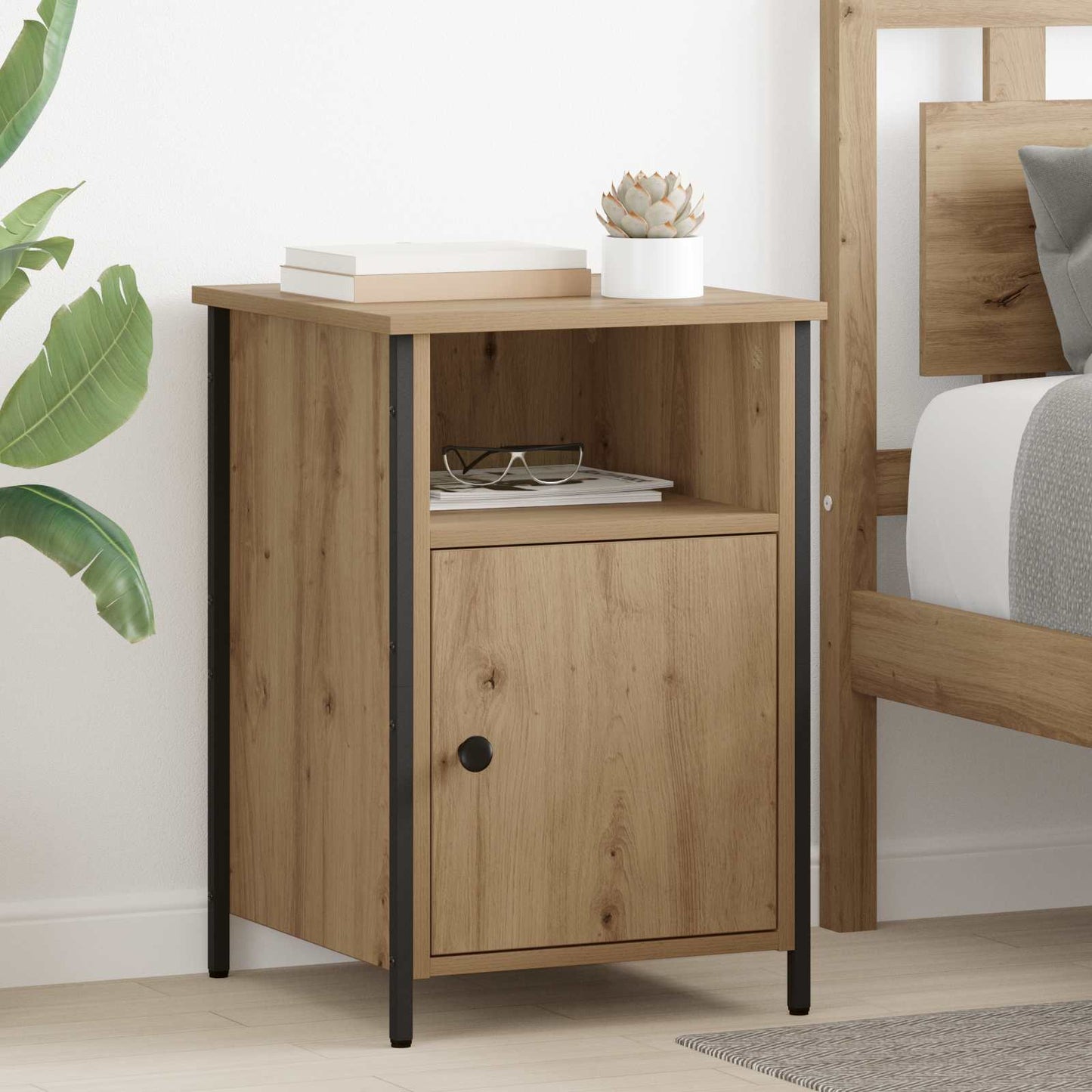 Natskab Artisan Egetræ 40 x 42 x 60 cm Konstrueret træ