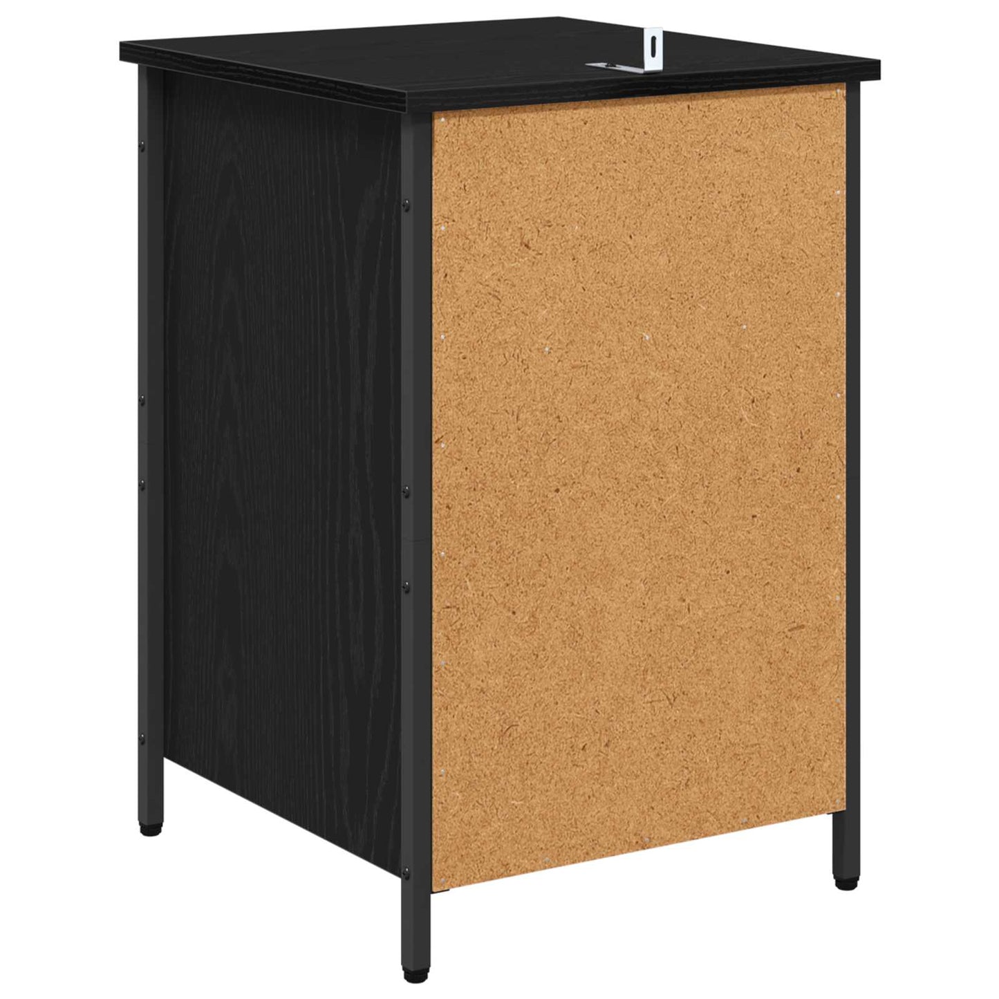 Natskab Sort eg 40 x 42 x 60 cm Konstrueret træ