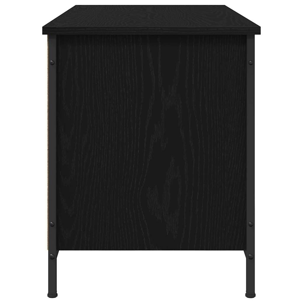 TV-skab 100 x 40 x 50 cm Sort eg Konstrueret træ