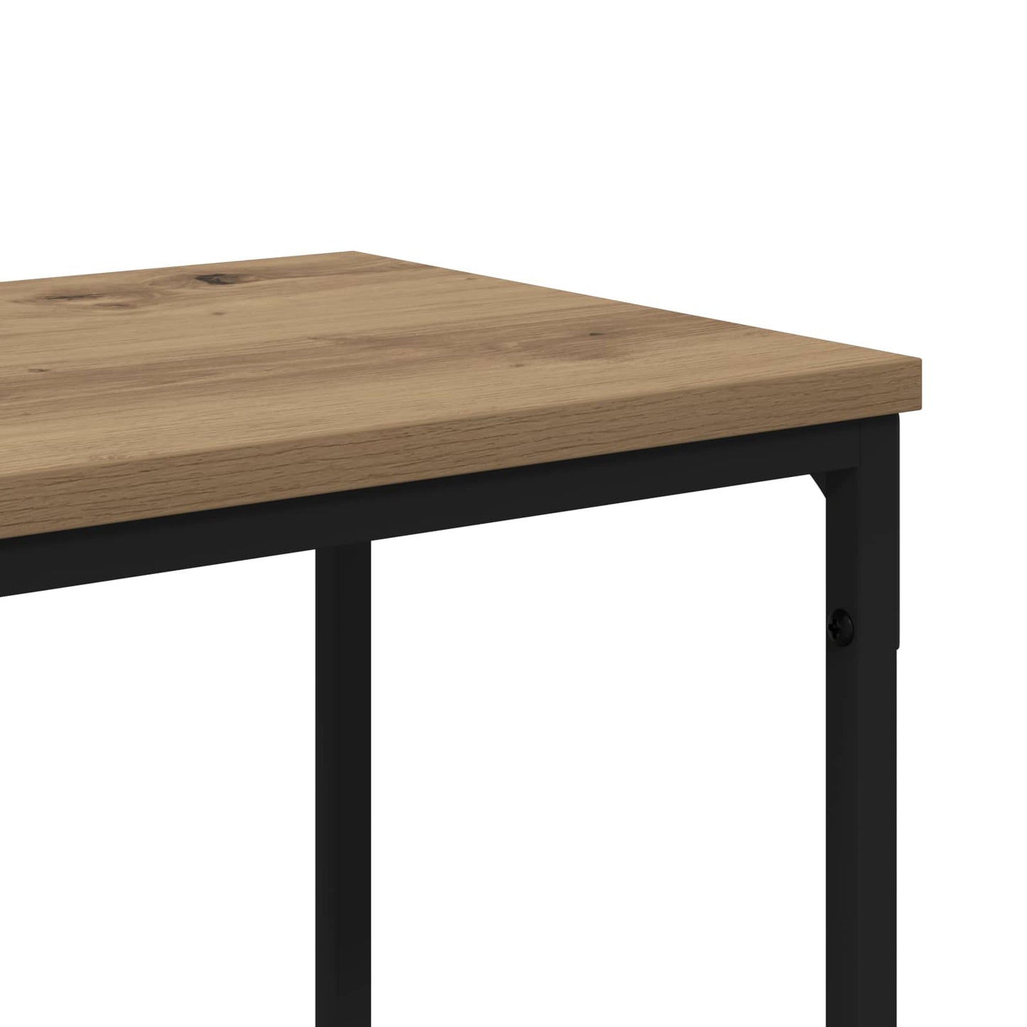 Konsolbord Artisan Egetræ 160 x 30 x 75 cm Konstrueret træ