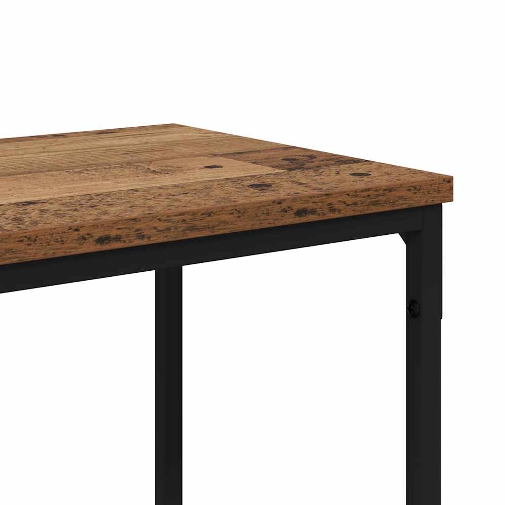 Konsolbord Gammelt træ 180 x 30 x 75 cm Konstrueret træ