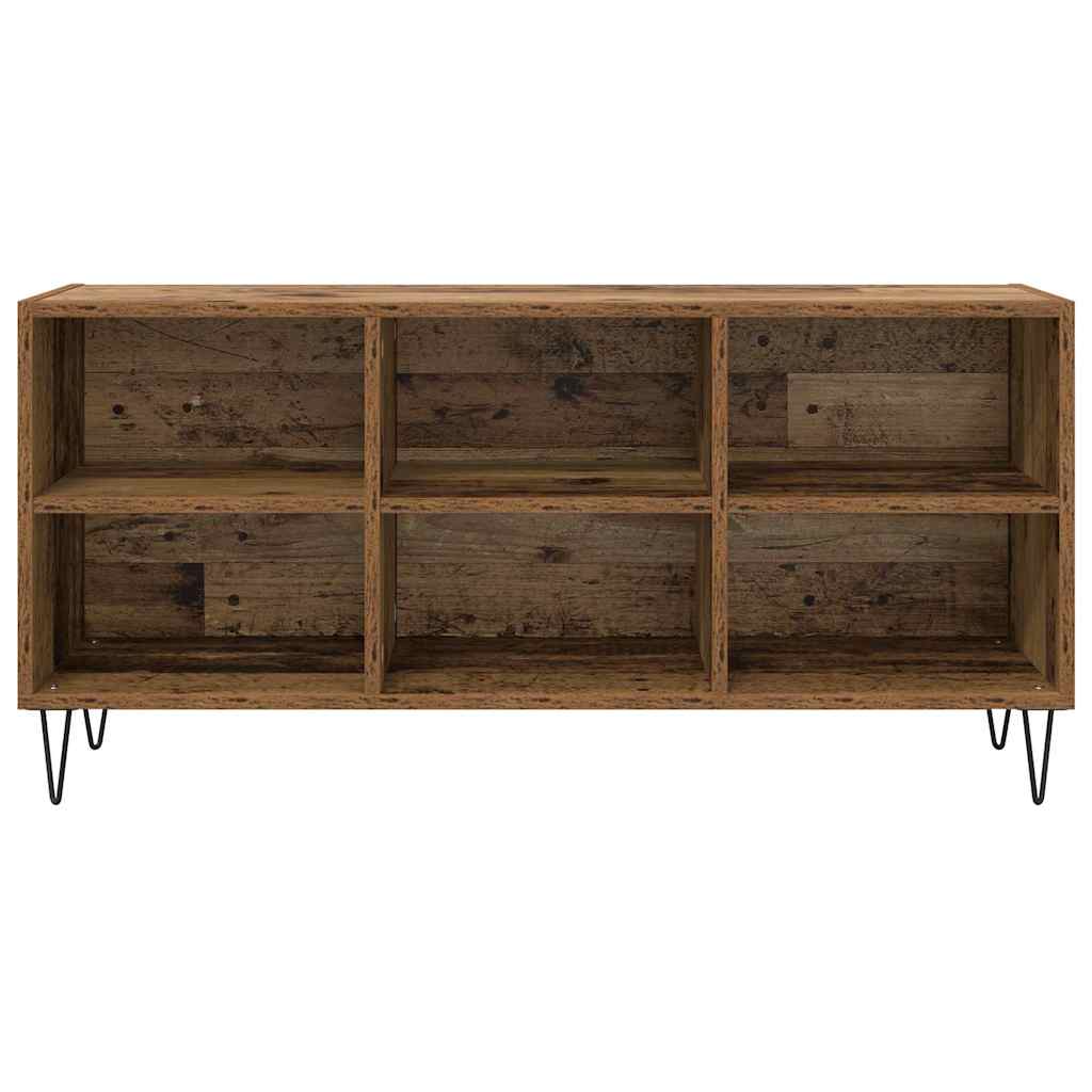 TV-skab 103,5 x 30 x 50 cm Gammelt træ Konstrueret træ