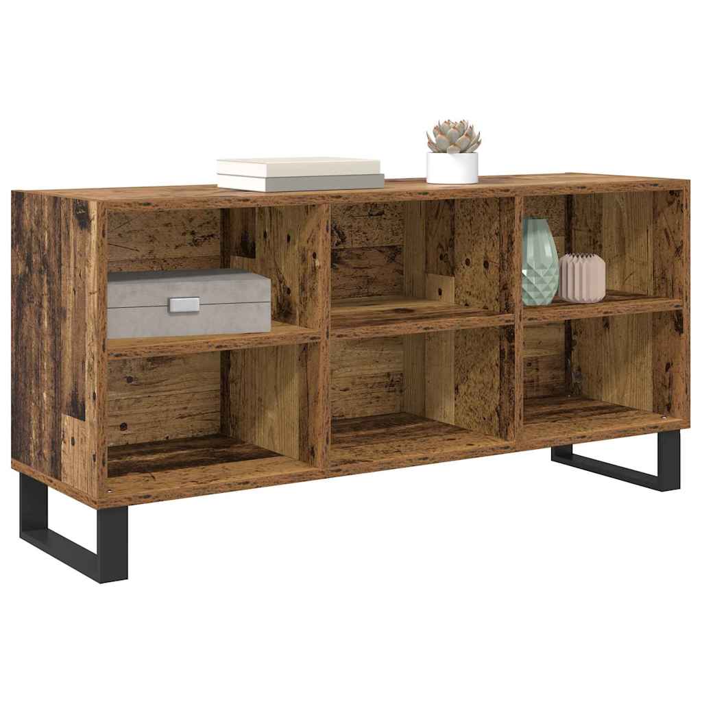 TV-skab 103,5 x 30 x 50 cm Gammelt træ Konstrueret træ