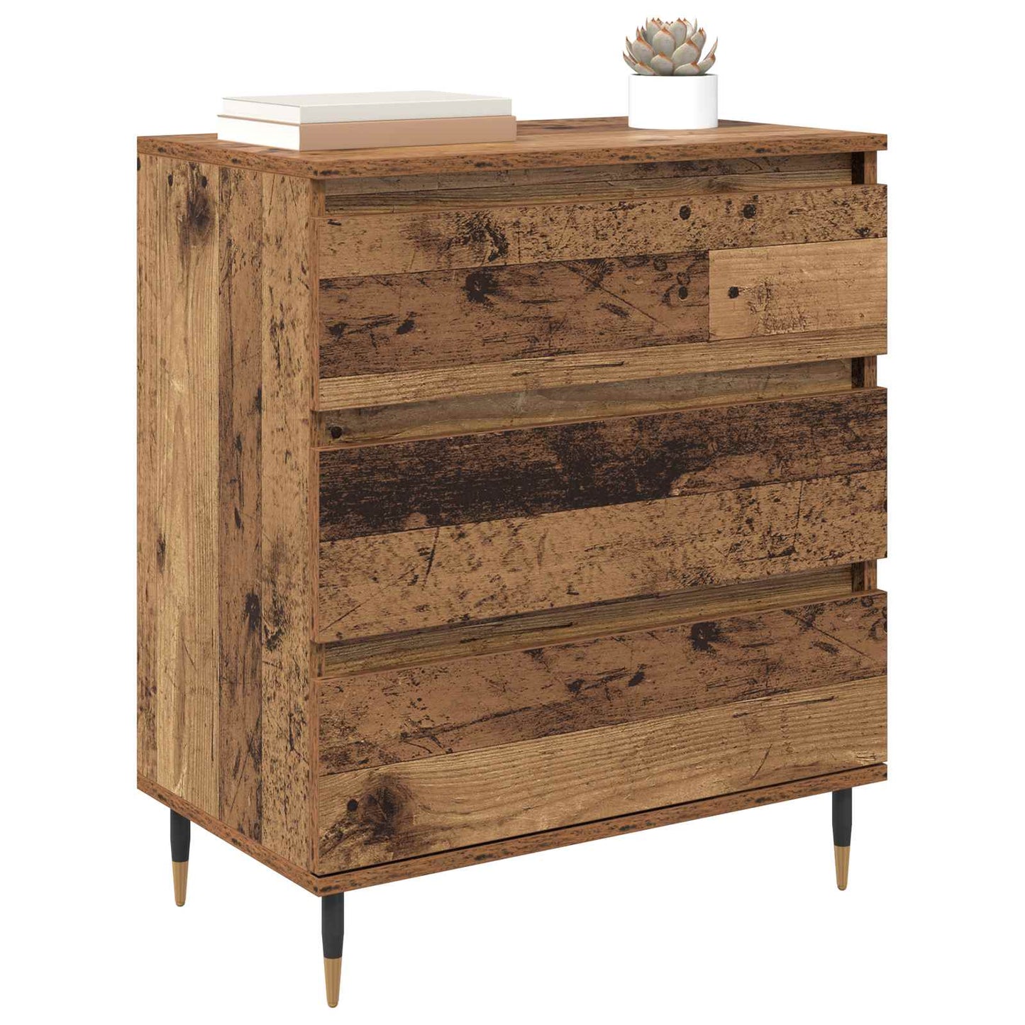 Sideboard Gammelt træ 60 x 35 x 70 cm Konstrueret træ