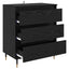 Sideboard Sort eg 60 x 35 x 70 cm Konstrueret træ