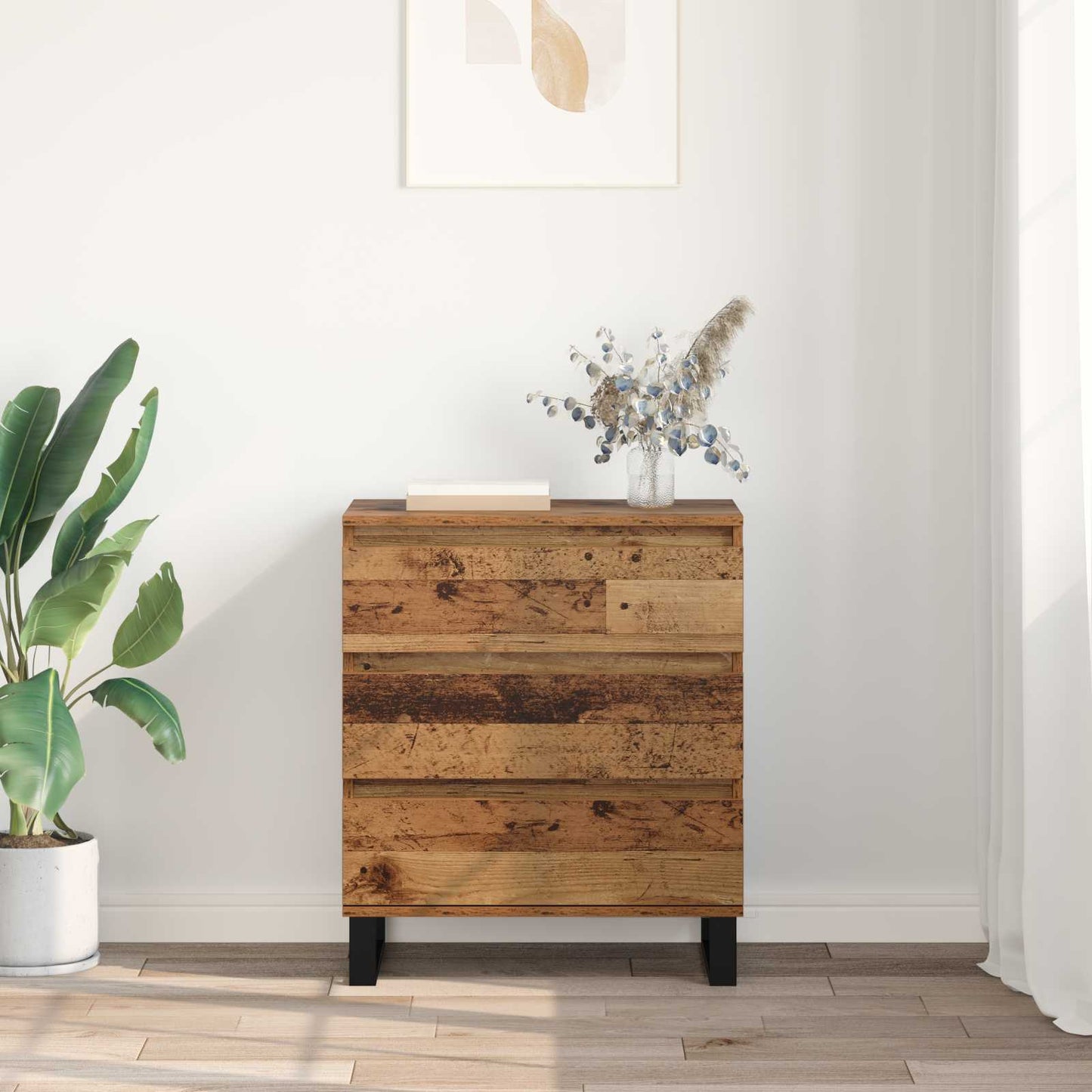 Sideboard Gammelt træ 60 x 35 x 70 cm Konstrueret træ