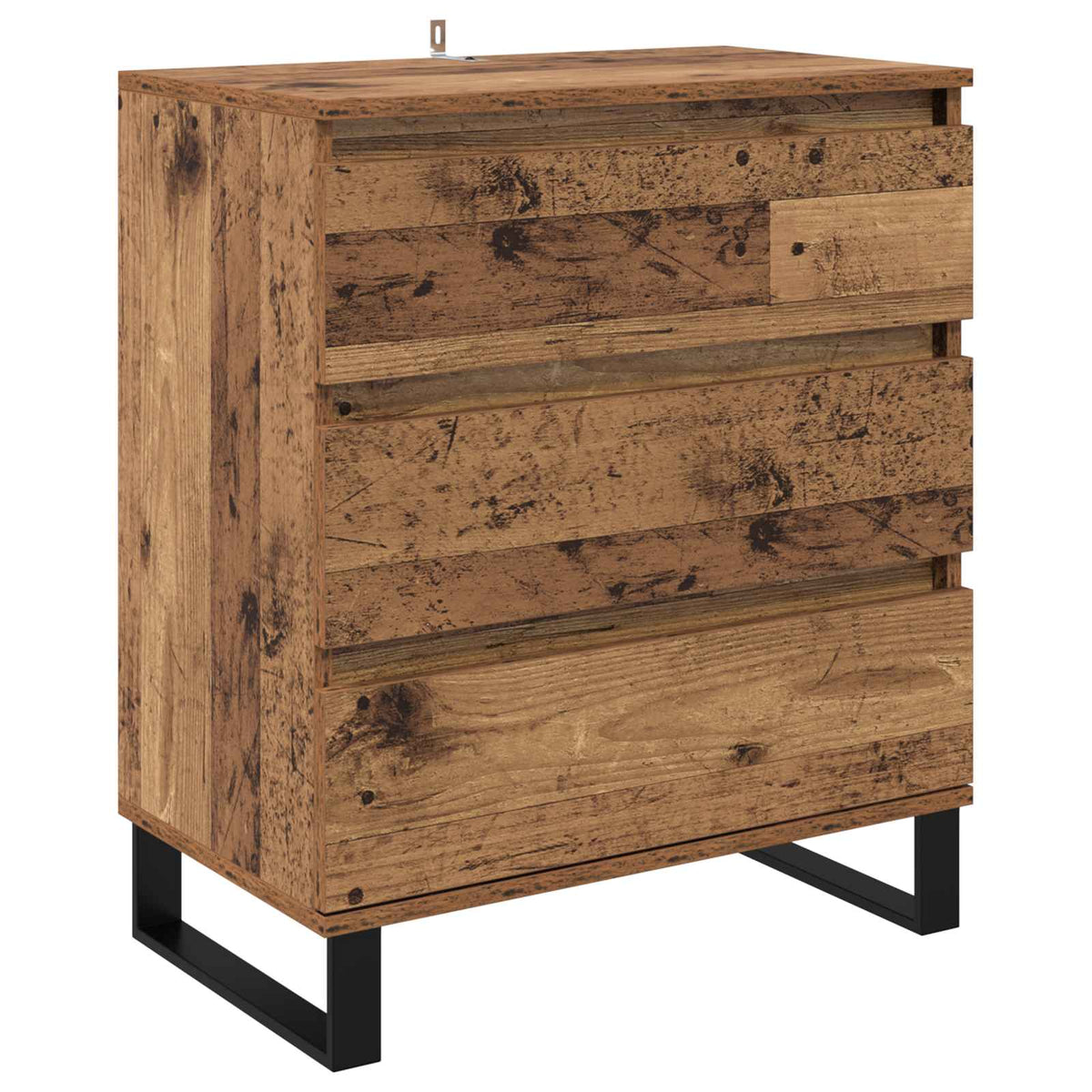 Sideboard Gammelt træ 60 x 35 x 70 cm Konstrueret træ