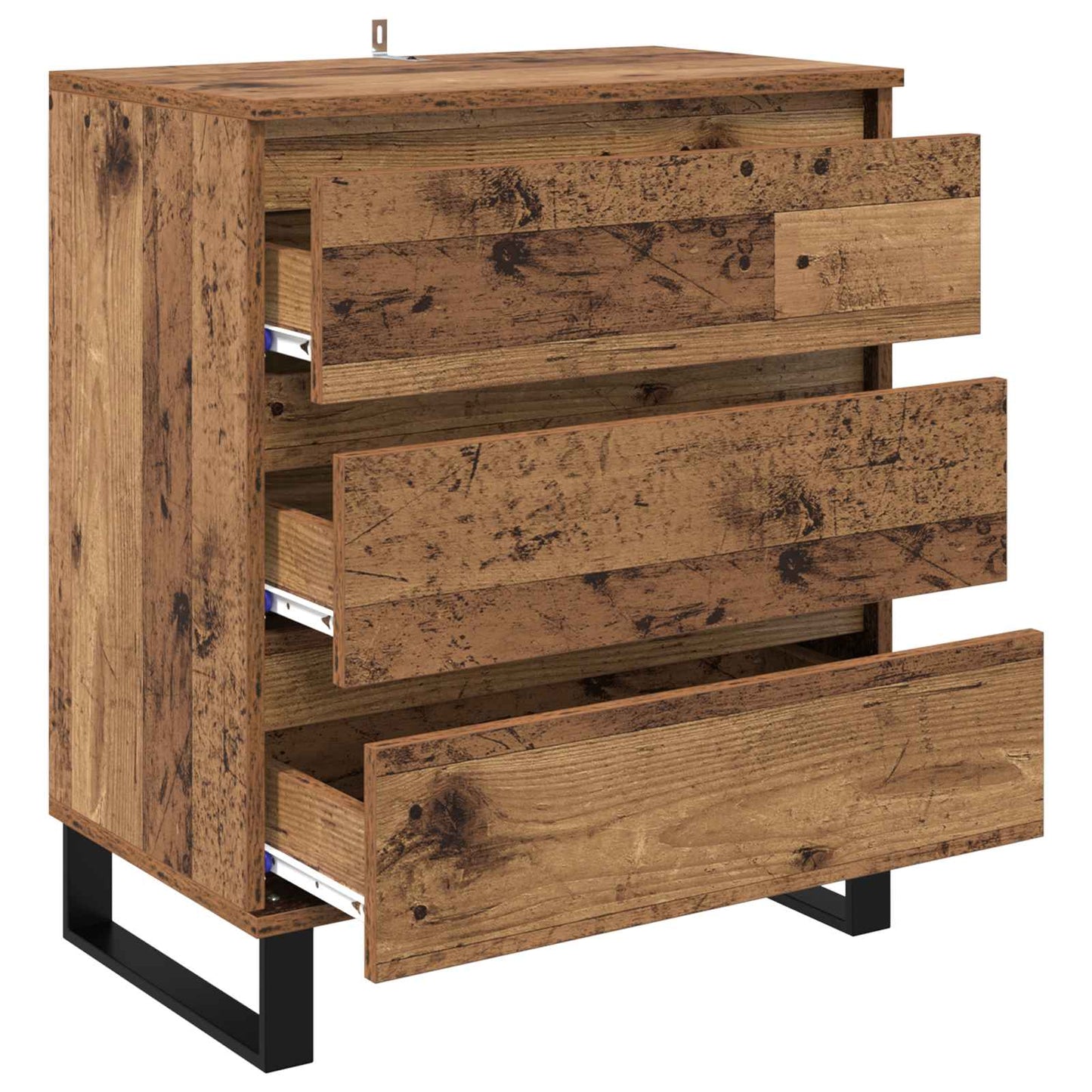 Sideboard Gammelt træ 60 x 35 x 70 cm Konstrueret træ