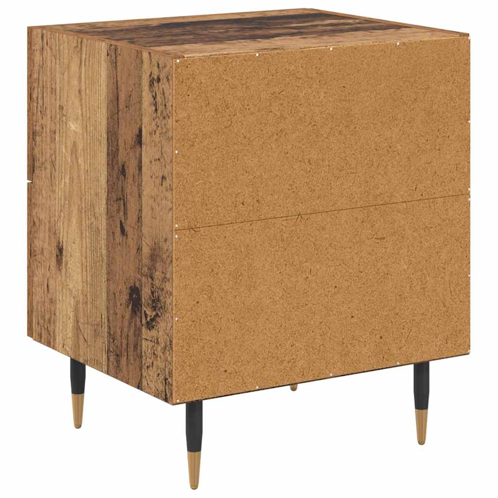Natskab Gammelt træ 40 x 35 x 47,5 cm Konstrueret træ