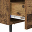 Natskab 2 stk. Gammelt træ 40 x 35 x 47,5 cm Konstrueret træ