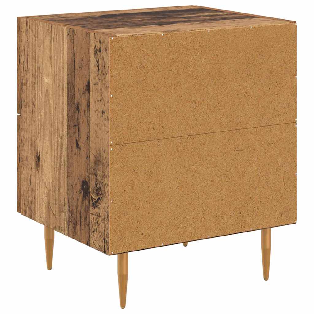 Natskab Gammelt træ 40 x 35 x 47,5 cm Konstrueret træ