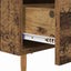 Natskab 2 stk. Gammelt træ 40 x 35 x 47,5 cm Konstrueret træ