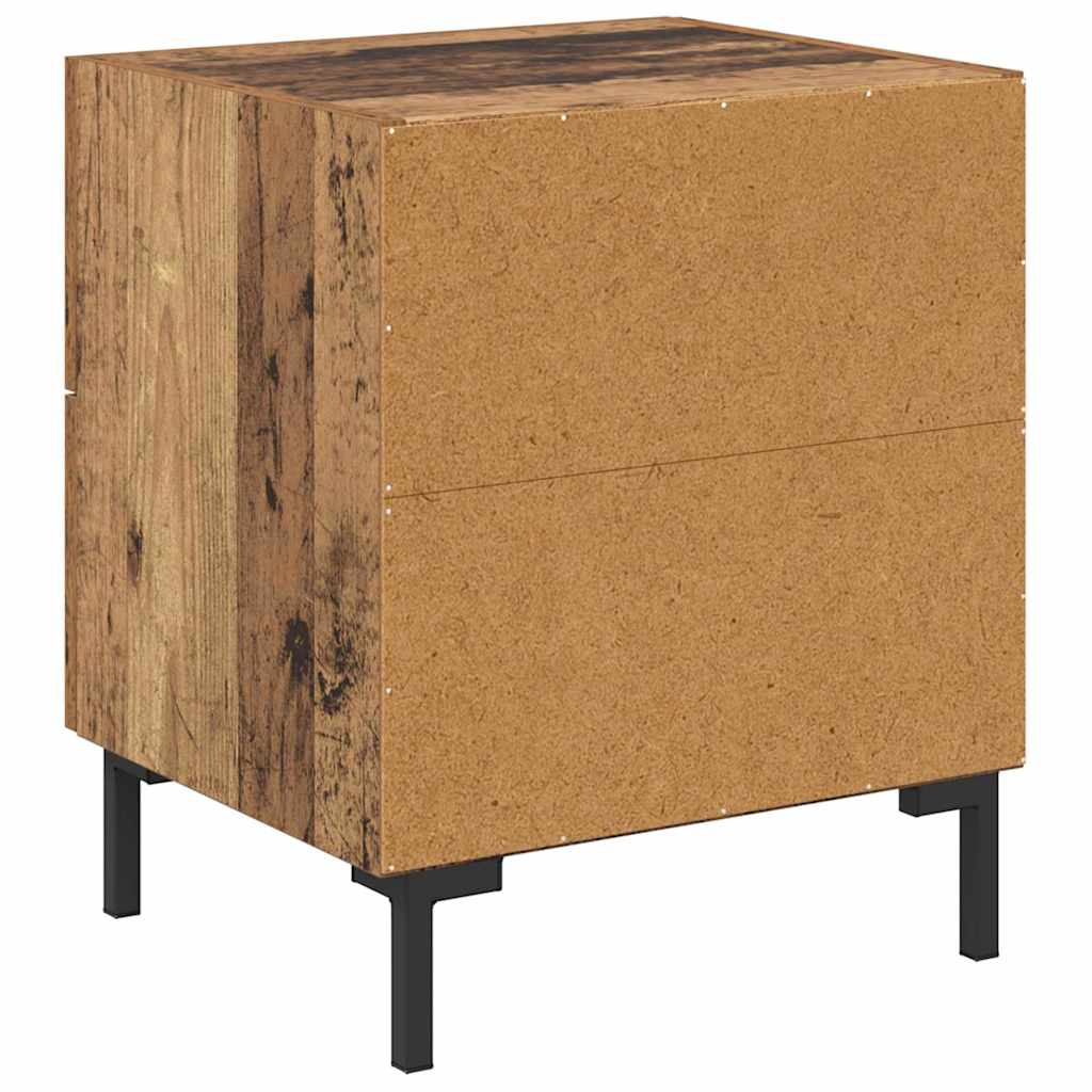 Natskab Gammelt træ 40 x 35 x 47,5 cm Konstrueret træ