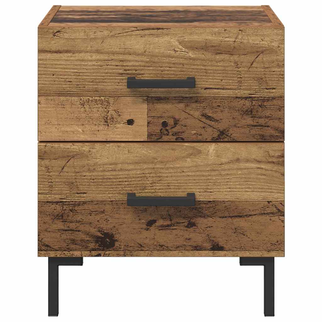 Natskab Gammelt træ 40 x 35 x 47,5 cm Konstrueret træ