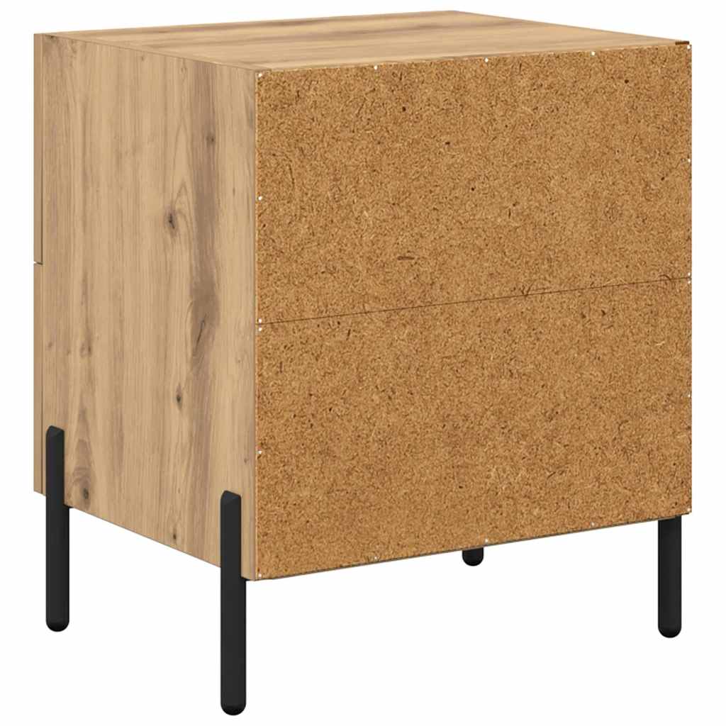 Natskab Artisan Egetræ 40 x 35 x 47,5 cm Konstrueret træ