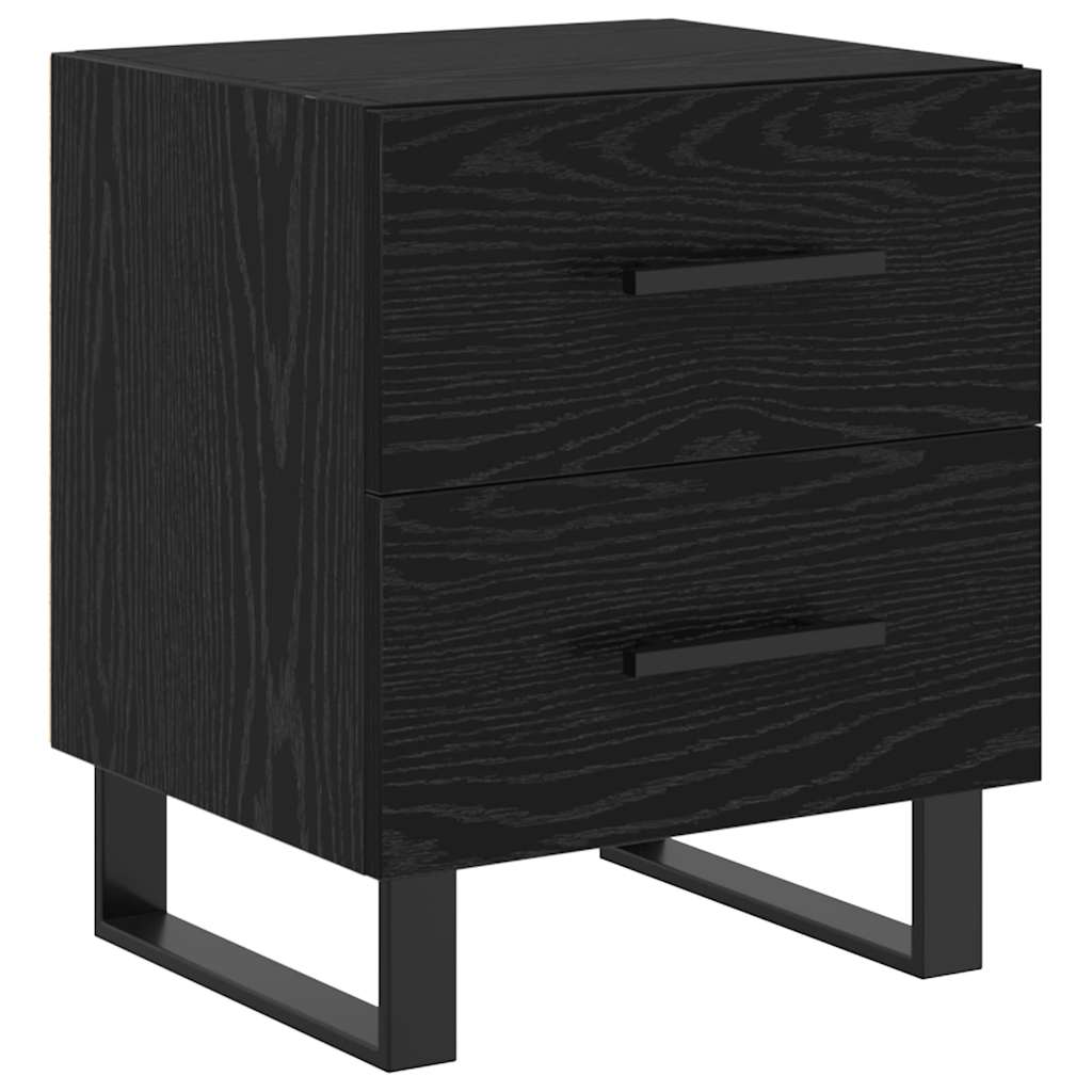 Natskab Sort eg 40 x 35 x 47,5 cm Konstrueret træ