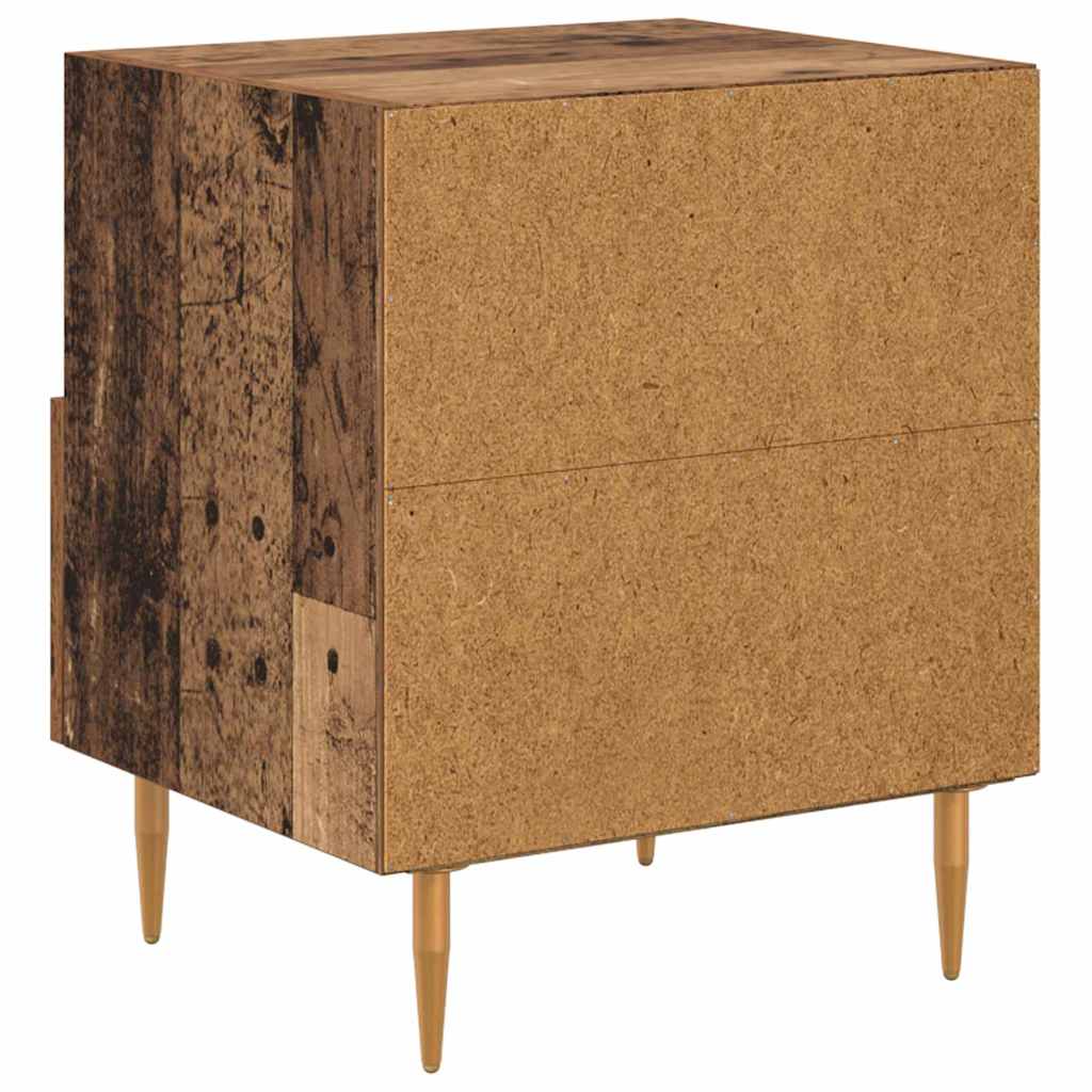 Sengebord Brun 40 x 35 x 47,5 cm Konstrueret træ