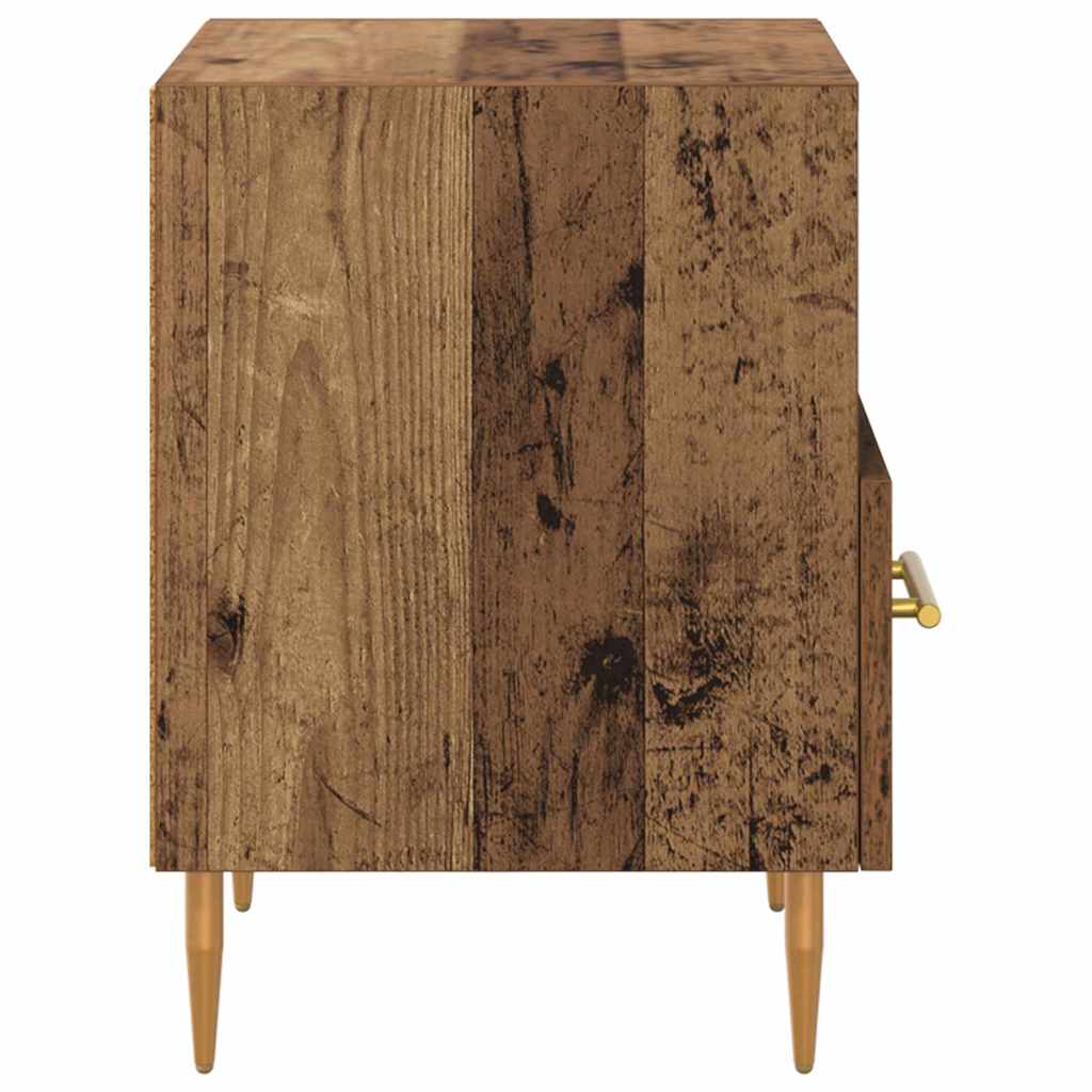 Sengebord Brun 40 x 35 x 47,5 cm Konstrueret træ