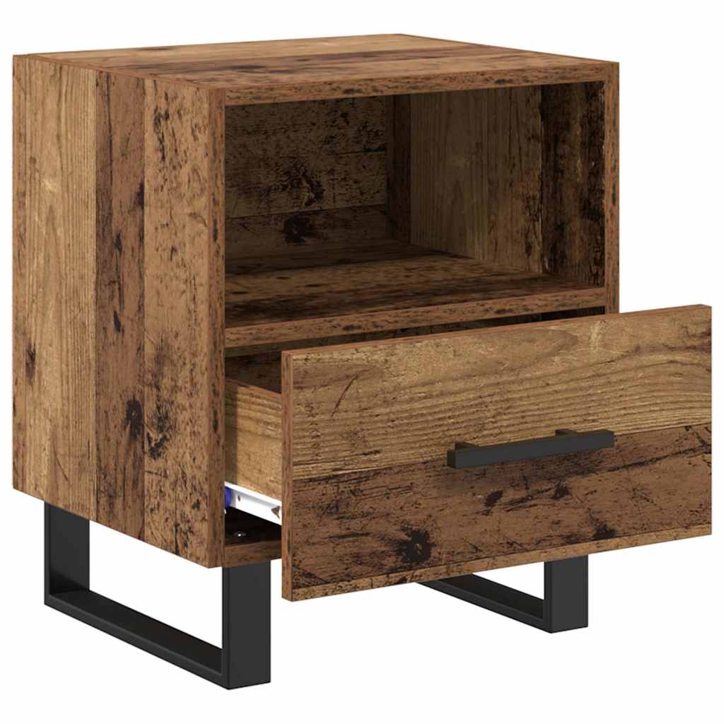 Natskab Gammelt træ 40 x 35 x 47,5 cm Konstrueret træ