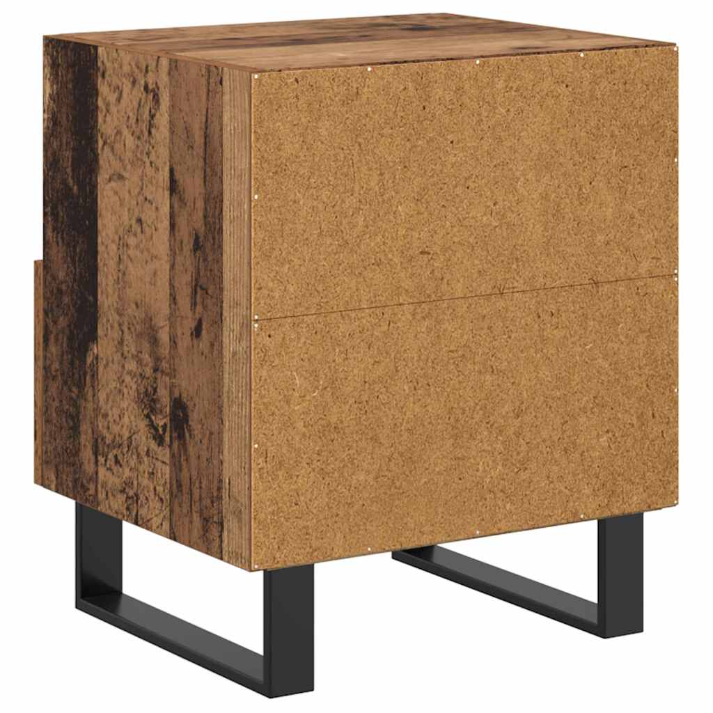 Natskab Gammelt træ 40 x 35 x 47,5 cm Konstrueret træ